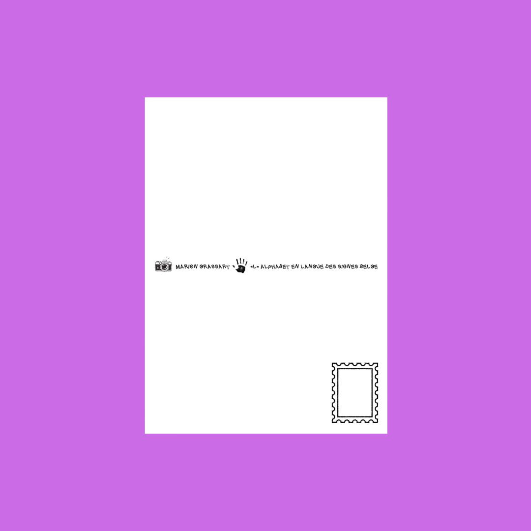 Carte Postale LSFB "L"