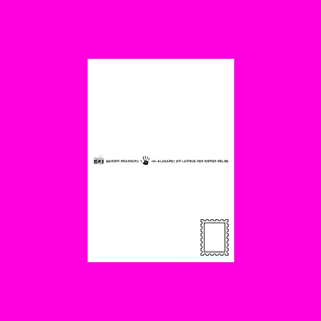 Carte Postale LSFB "H"
