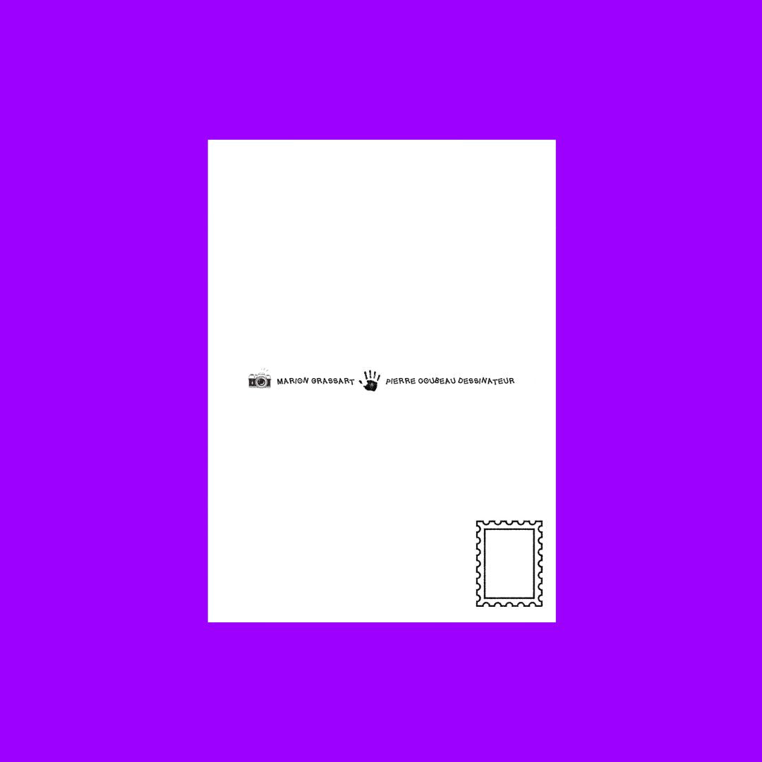 Carte Postale MAINS "DESSINATEUR"