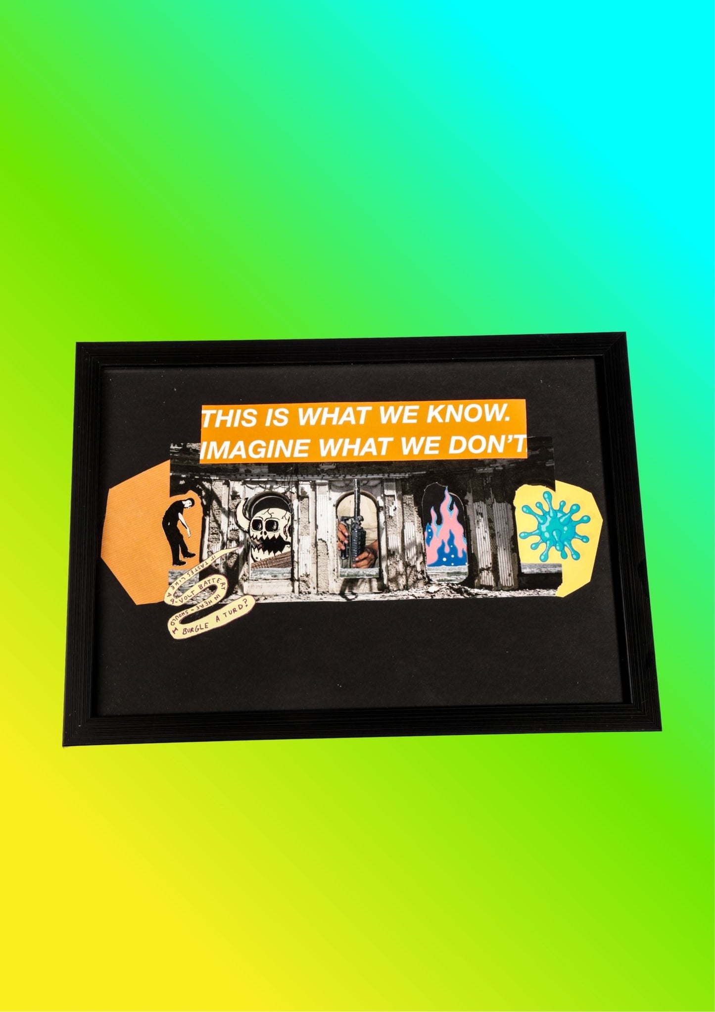 Collage A4 "WE KNOW"