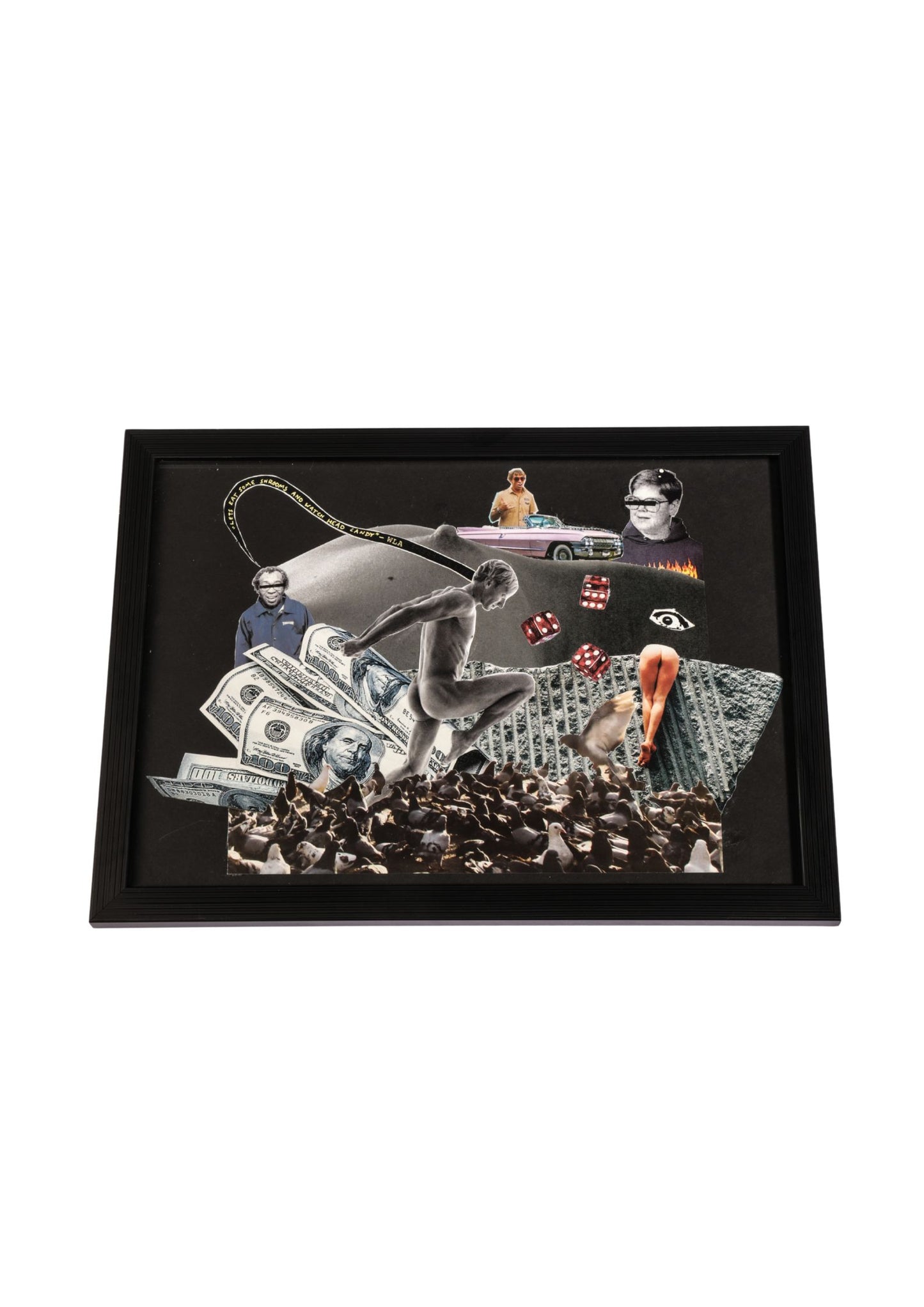 Collage A4 " CAPITALISM TROUBLE  "