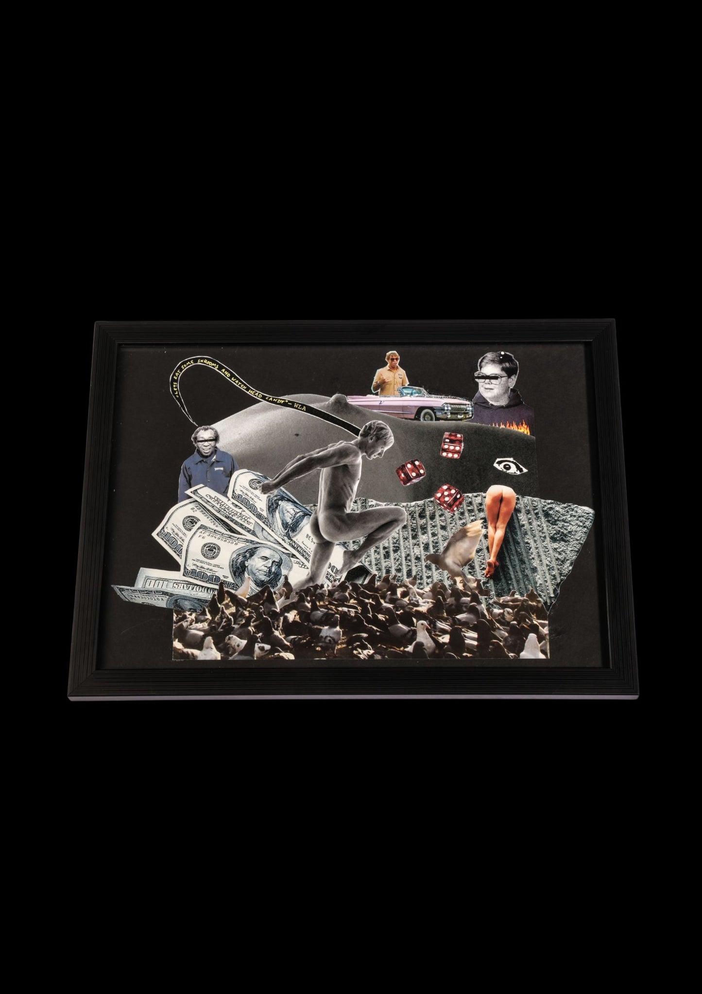 Collage A4 " CAPITALISM TROUBLE  "