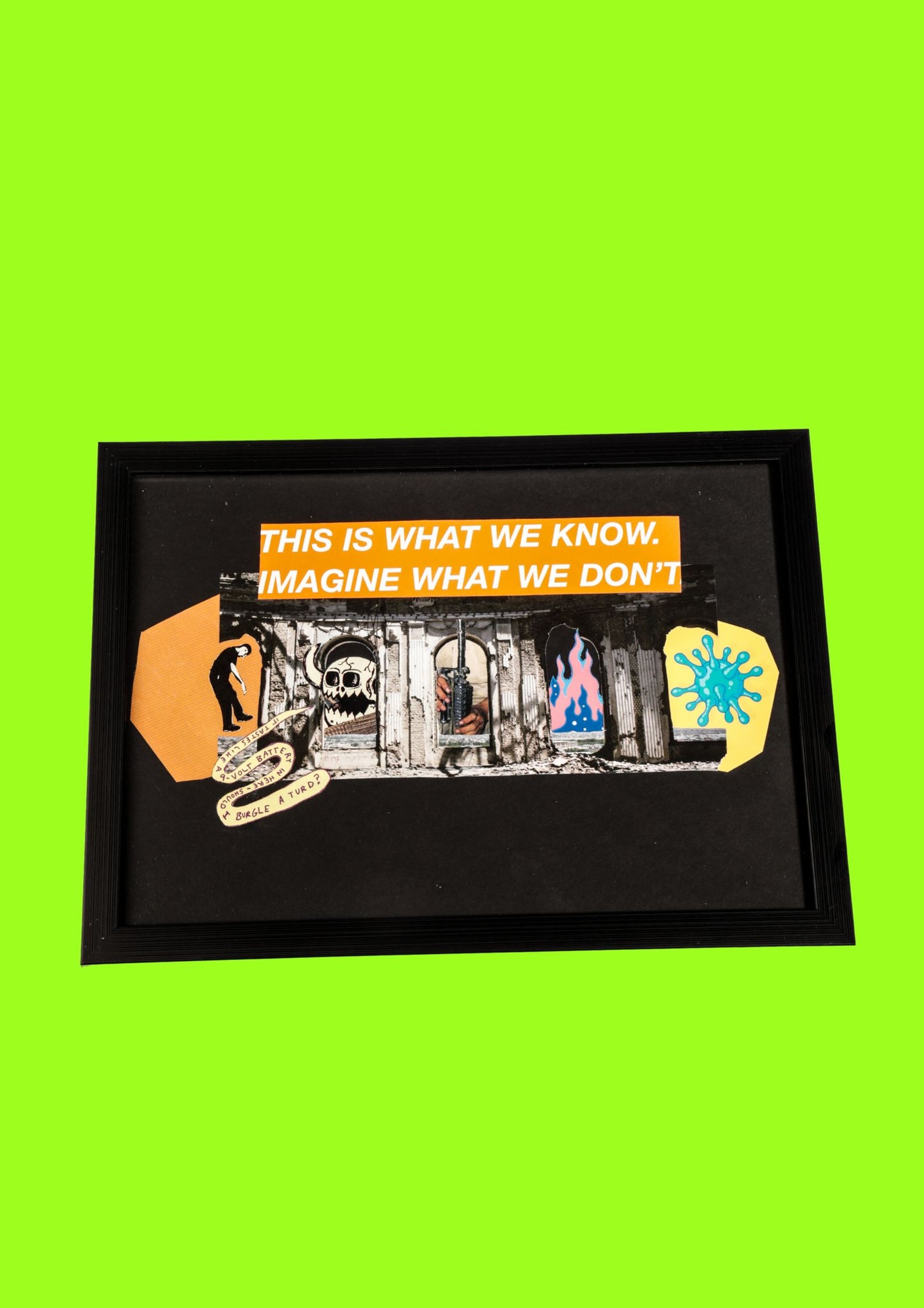 Collage A4 "WE KNOW"