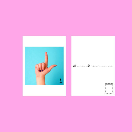 Carte Postale LSFB "L"