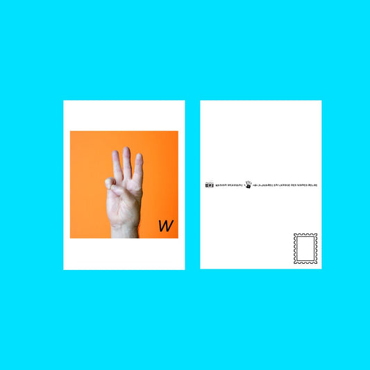 Carte Postale LSFB "W"