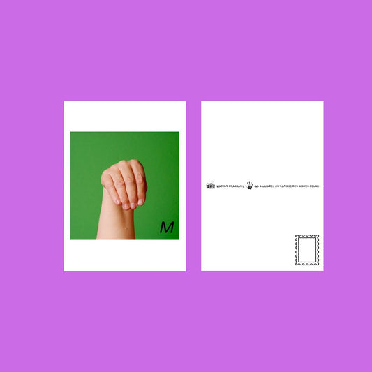 Carte Postale LSFB "M"