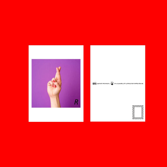 Carte Postale LSFB "R"