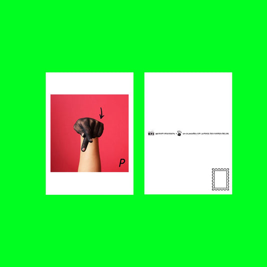 Carte Postale LSFB "P"