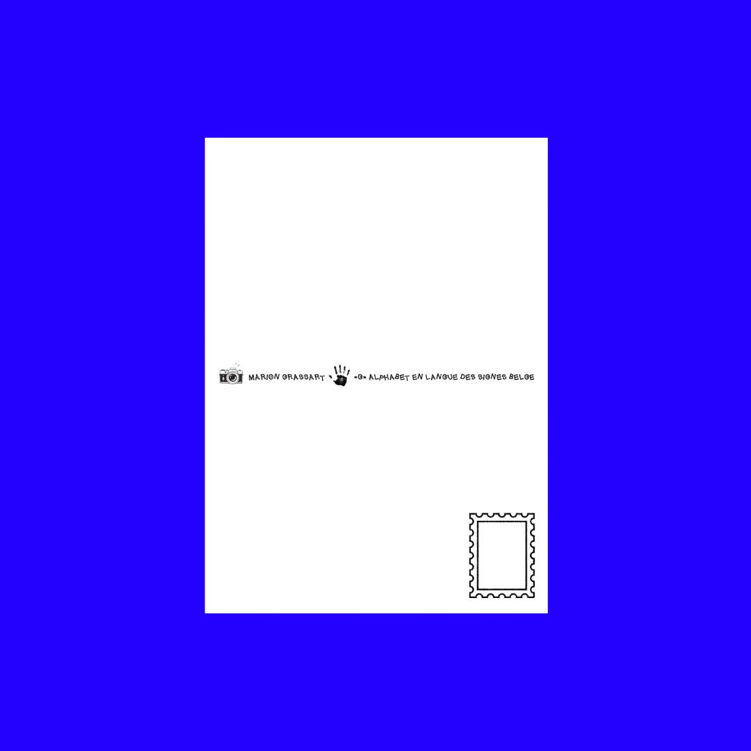 Carte Postale LSFB "G"
