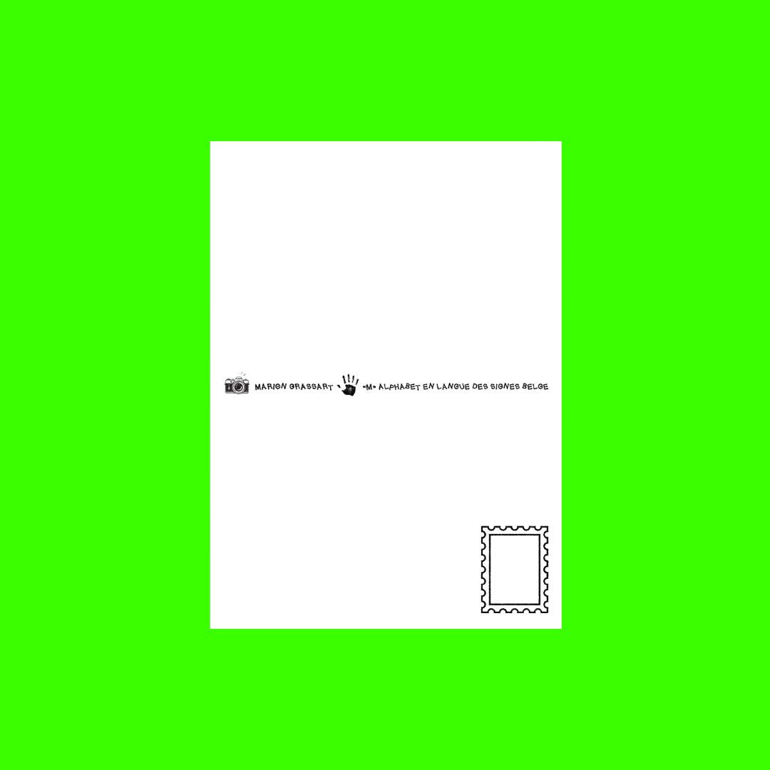 Carte Postale LSFB "M"