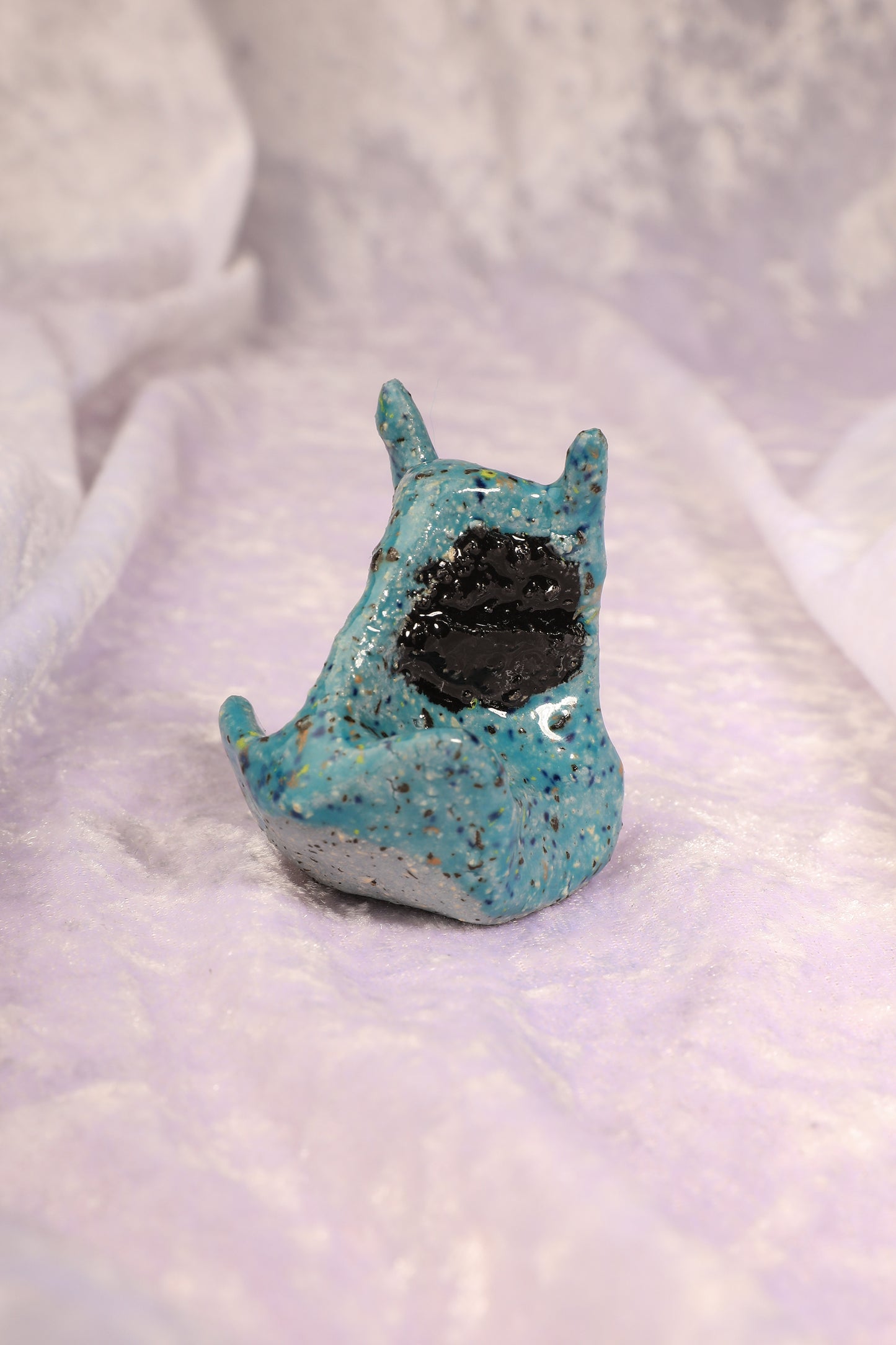 Phacochère bleu et noir