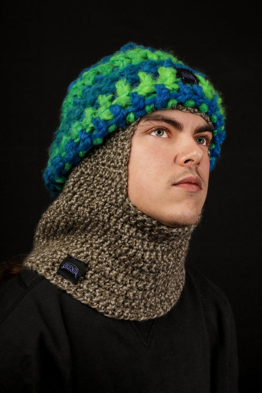 Cagoule chevalier avec supplément bonnet